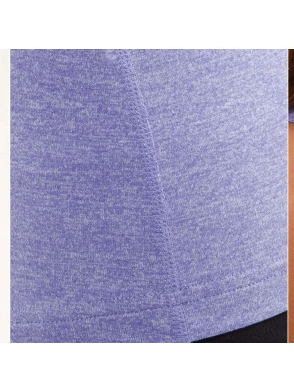 Lululemon Cool Razorback tank Heathered purple reversible